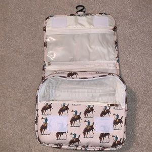 Rodeo themed hangable bathroom bag